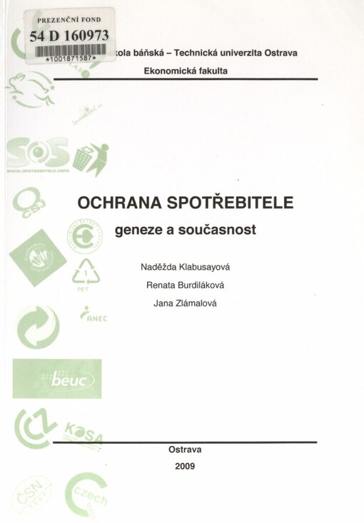 Ochrana spotřebitele: geneze a současnost