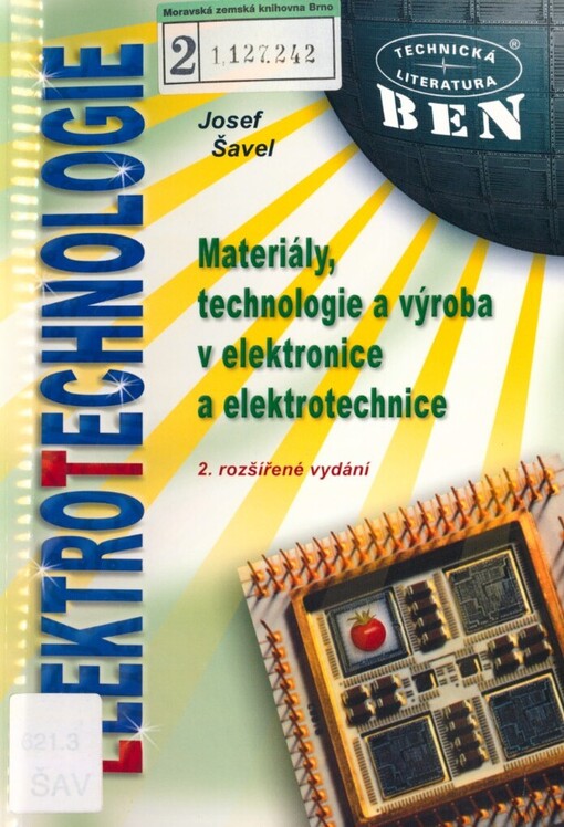 Eletrotechnologie: materiály, technologie a výroba v elektronice a elektrotechnice