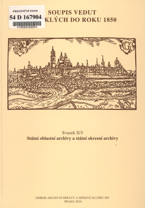 Soupis vedut vzniklých do roku 1850