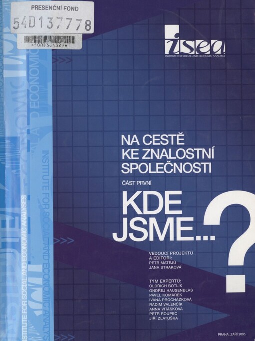 Na cestě ke znalostní společnosti