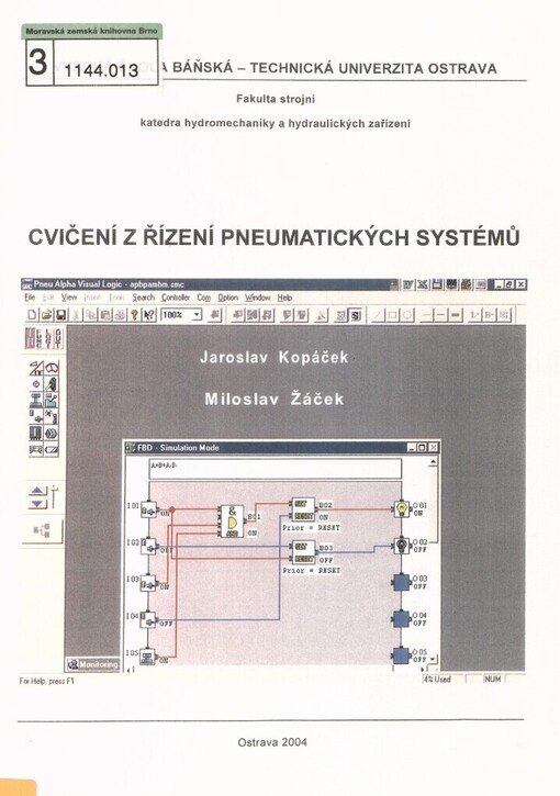 Cvičení z řízení pneumatických systémů
