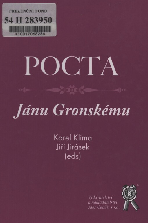 Pocta Jánu Gronskému