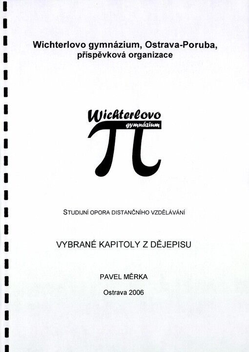 Vybrané kapitoly z dějepisu