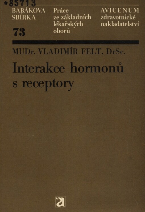 Interakce hormonů s receptory