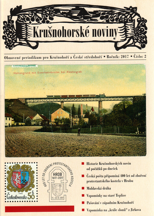 Krušnohorské noviny : obnovené periodikum pro Krušnohoří a České středohoří