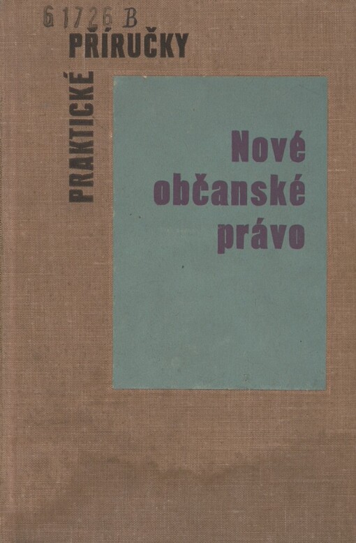 Nové občanské právo