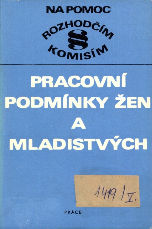 Pracovní podmínky žen a mladistvých