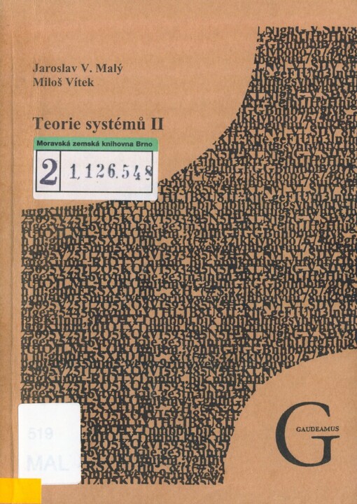 Teorie systémů II