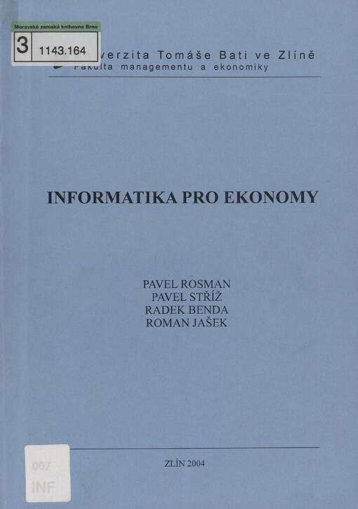 Informatika pro ekonomy