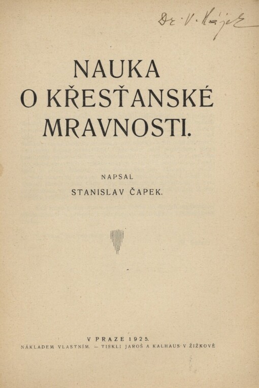 Nauka o křesťanské mravnosti