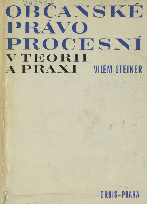Občanské právo procesní v teorii a praxi