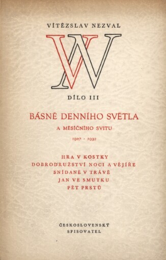 Básně denního světla a měsíčního svitu :1927-1932
