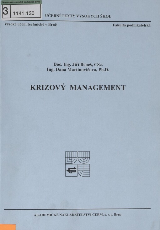 Krizový management