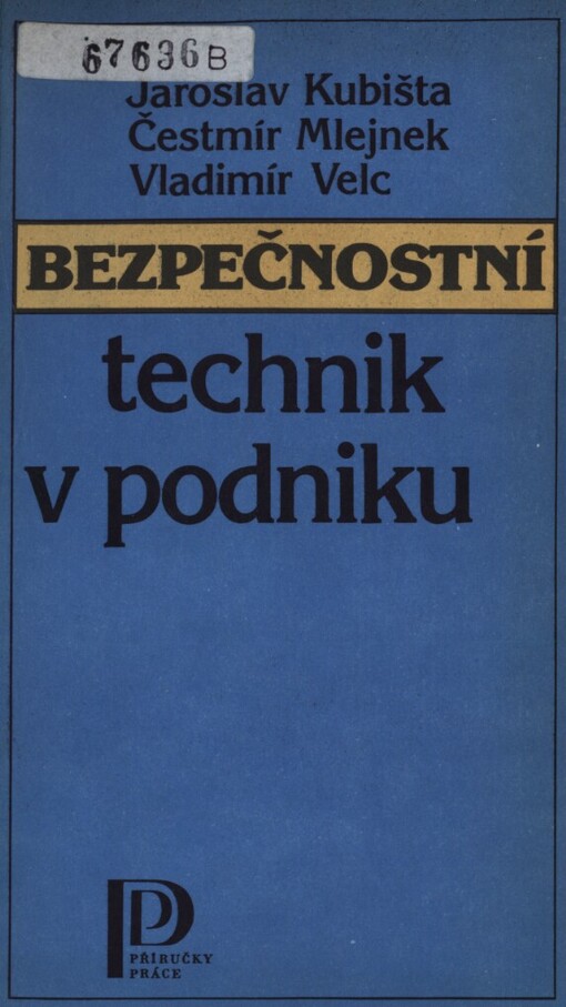 Bezpečnostní technik v podniku