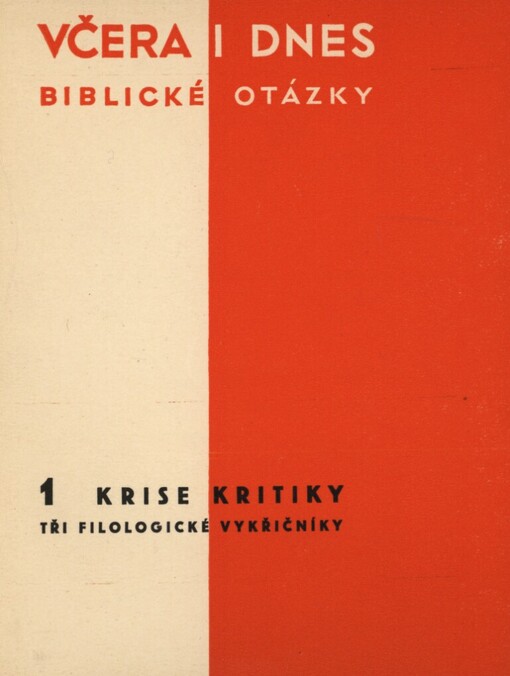 Krise kritiky :tři filologické vykřičníky