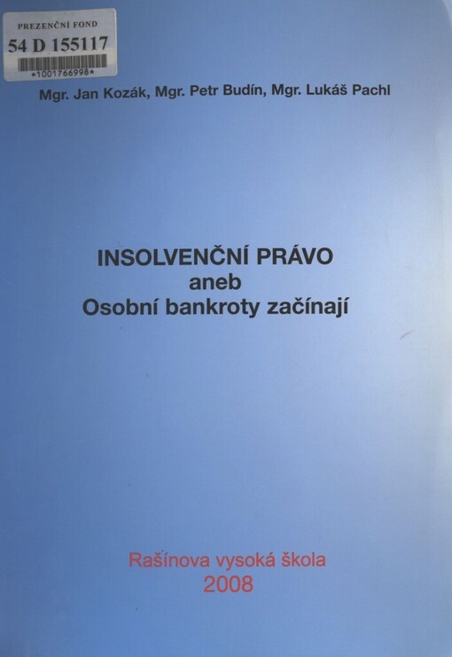 Insolvenční právo