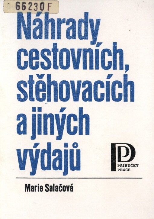 Náhrady cestovních, stěhovacích a jiných výdajů