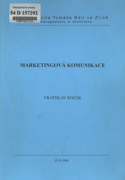 Marketingová komunikace