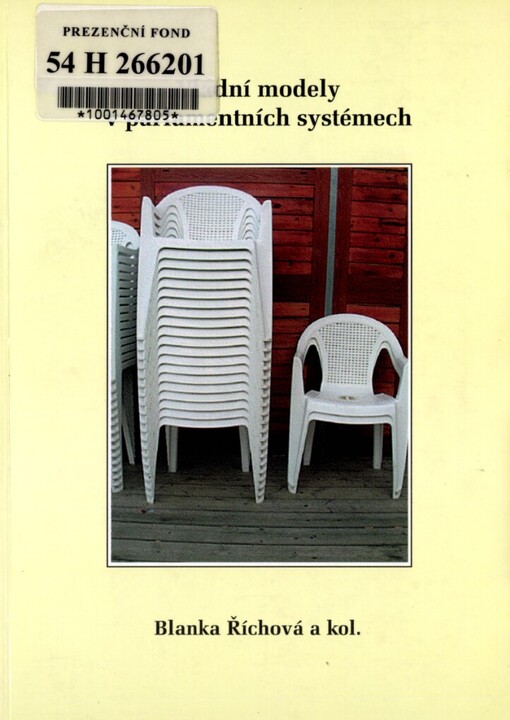 Vládní modely v parlamentních systémech: (Nizozemsko, Švédsko, Itálie, Španělsko, Slovensko a Mauretánie)