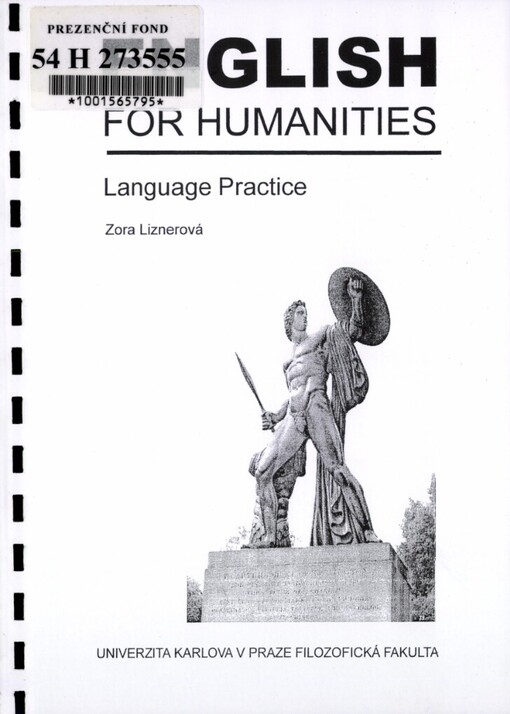 English for humanities: language practice