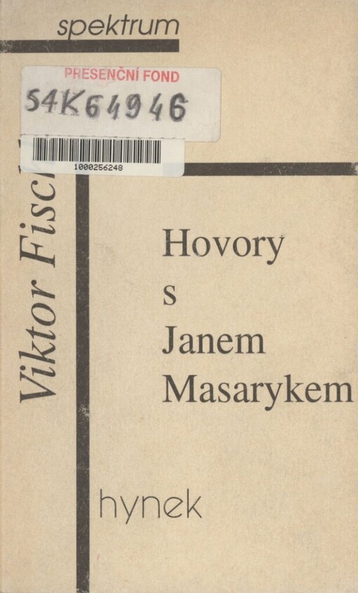 Hovory s Janem Masarykem
