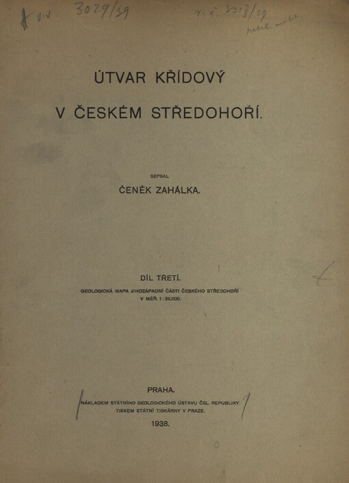 Útvar křídový v Českém Středohoří.Díl 3