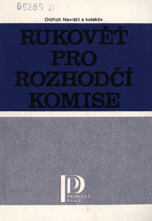 Rukověť pro rozhodčí komise