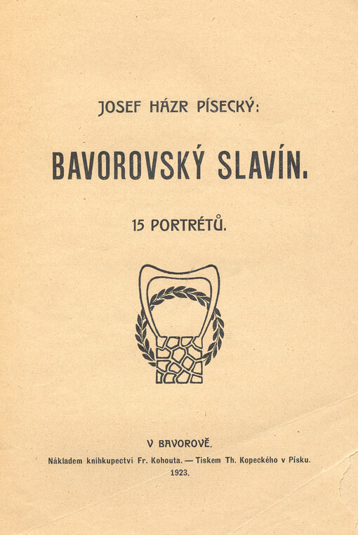 Bavorovský slavín :15 portretů