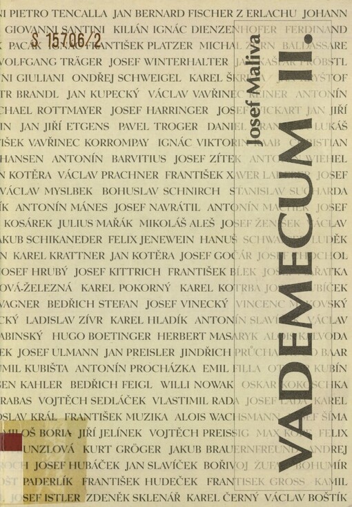 Vademecum II: výtvarnou kulturou českých zemí od baroka do poloviny 20. století