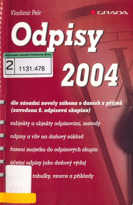 Odpisy 2004