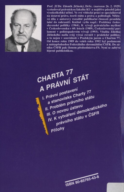 Charta 77 a právní stát