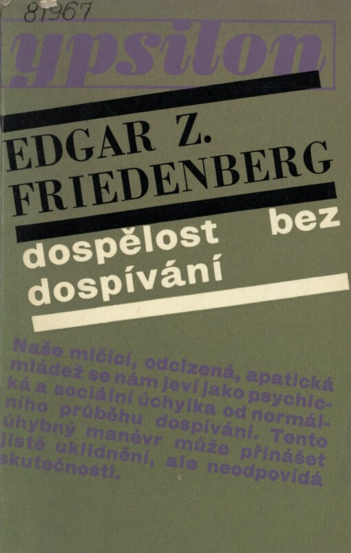 Dospělost bez dospívání