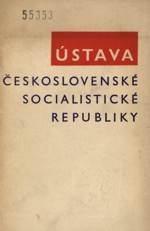 Ústava Československé socialistické republiky