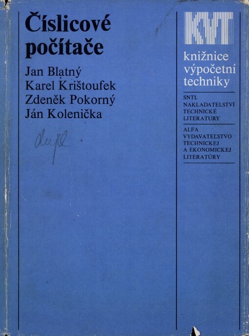 Číslicové počítače: vysokošk. učebnice pro vys. školy techn. směru
