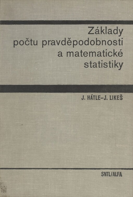 Základy počtu pravděpodobnosti a matematické statistiky, 2., nezměn. vyd.