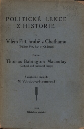 Politické lekce z historie