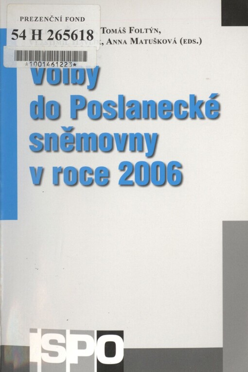 Volby do Poslanecké sněmovny v roce 2006