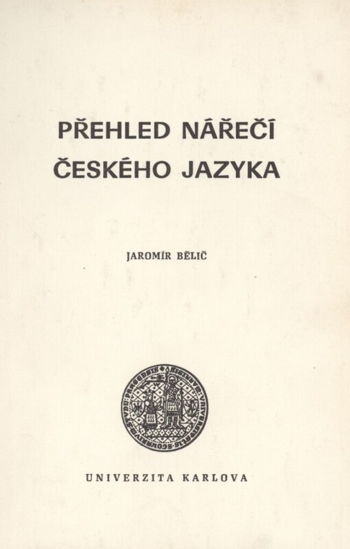 Přehled nářečí českého jazyka