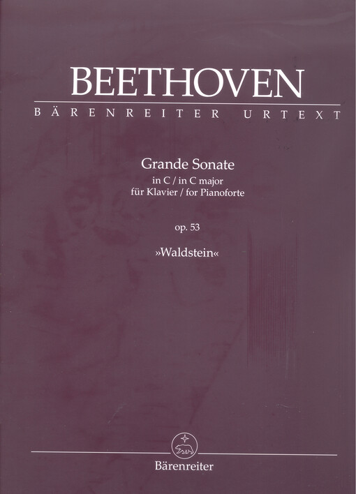 Grande Sonate for Pianoforte C major op. 53 