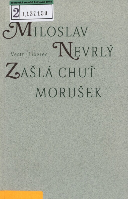 Zašlá chuť morušek