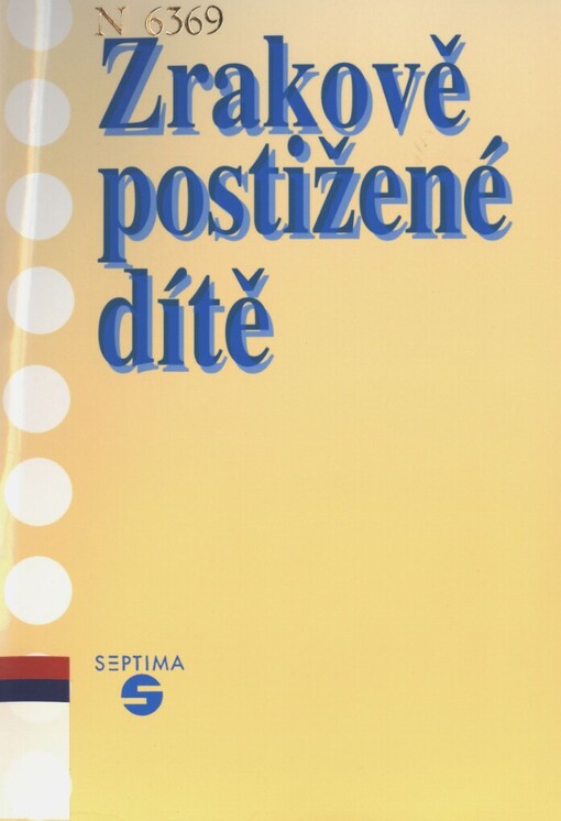 Zrakově postižené dítě