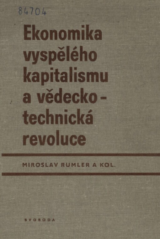 Ekonomika vyspělého kapitalismu a vědeckotechnická revoluce