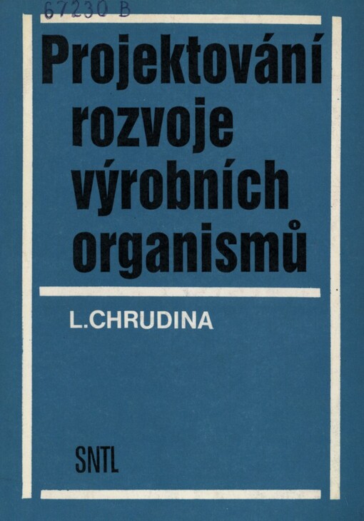 Projektování rozvoje výrobních organismů