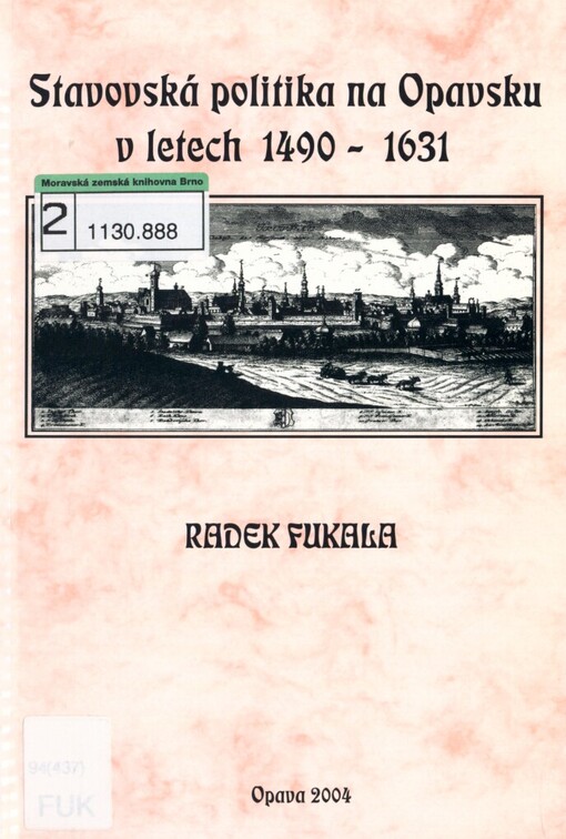 Stavovská politika na Opavsku v letech 1490-1631