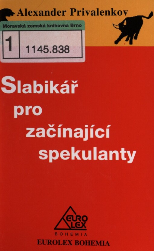 Slabikář pro začínající spekulanty