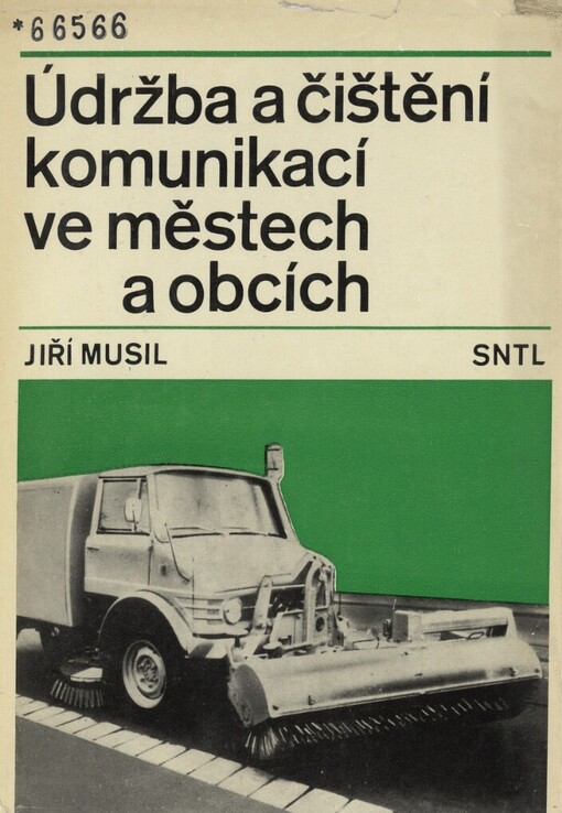 Údržba a čištění komunikací ve městech a obcích