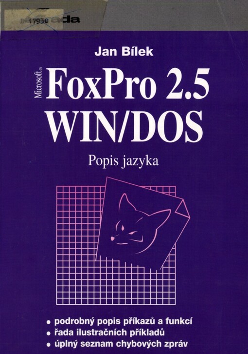 FoxPro 2.5 WIN/DOS: Popis jazyka