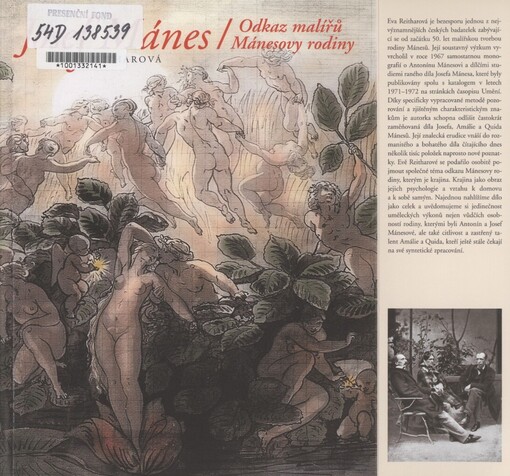 Josef Mánes: odkaz malířů Mánesovy rodiny