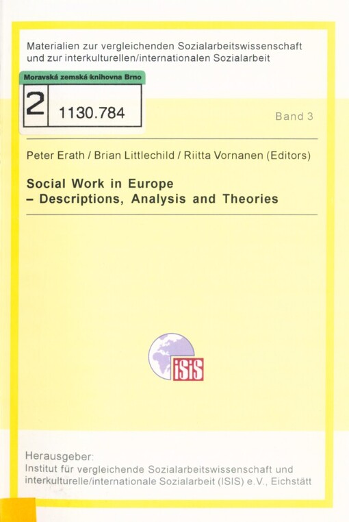Social work in Europe - descriptions, analysis and theories