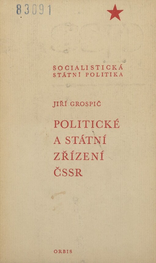 Politické a státní zřízení ČSSR